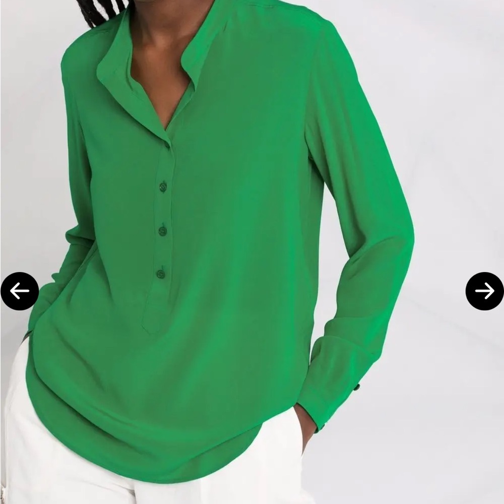 Stella McCartney Vibrant Green Blouse